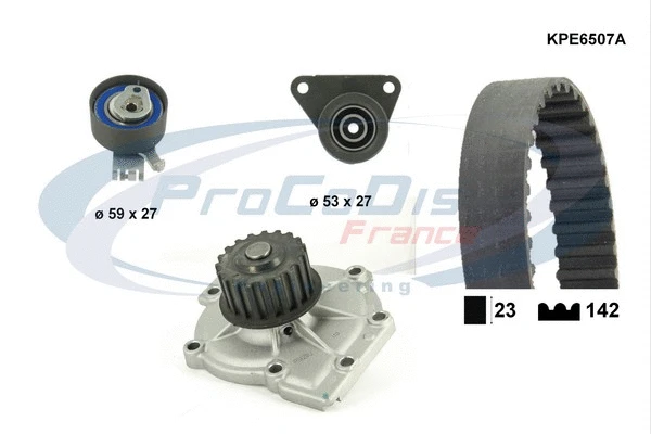 Water Pump & Timing Belt Kit (KPE6507A)
