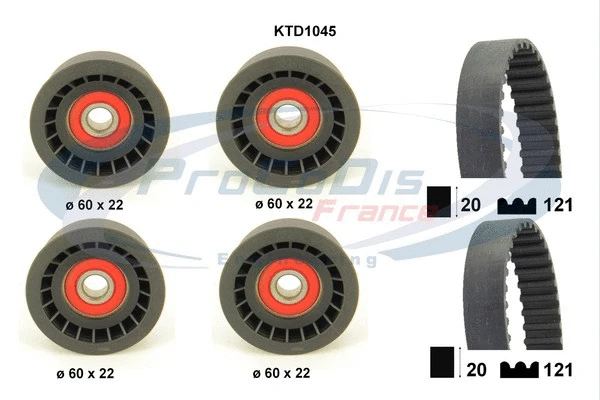 Timing Belt Kit (KTD1045)