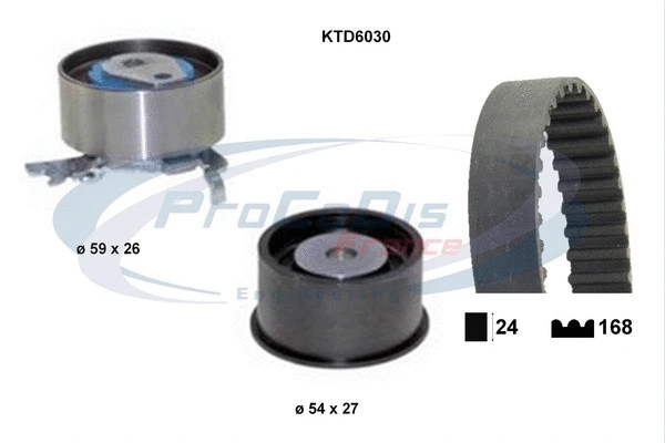 Timing Belt Kit (KTD6030)