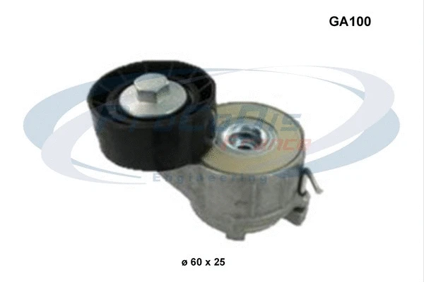 Tensioner Pulley, V-ribbed belt (GA100)