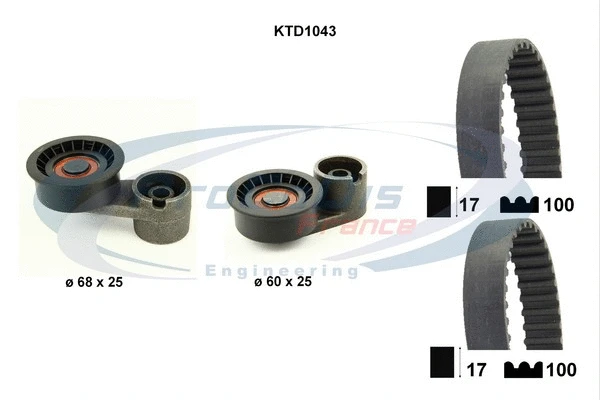 Timing Belt Kit (KTD1043)