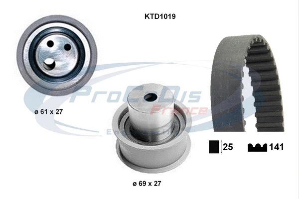 Timing Belt Kit (KTD1019)