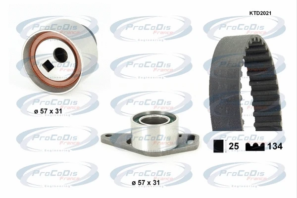 Timing Belt Kit (KTD2021)