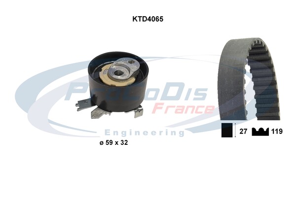 Timing Belt Kit (KTD4065)