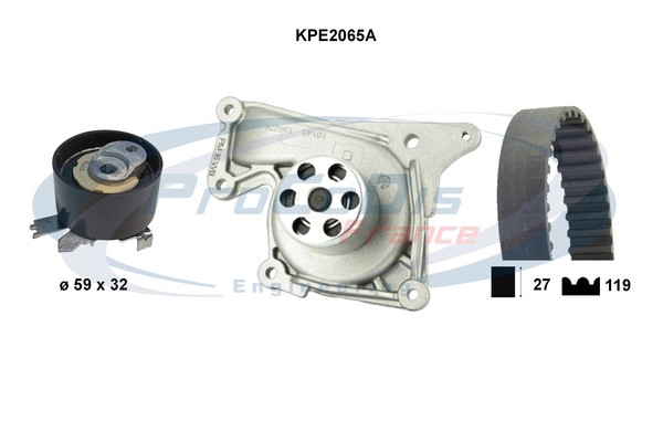 Water Pump & Timing Belt Kit (KPE2065A)