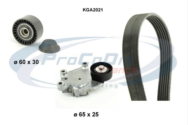 V-Ribbed Belt Set (KGA2021)