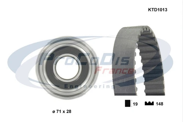 Timing Belt Kit (KTD1013)