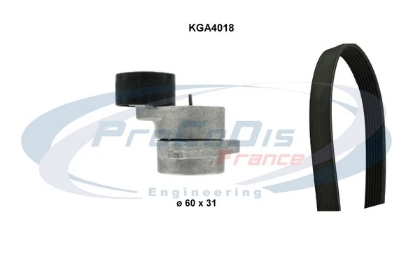 V-Ribbed Belt Set (KGA4018)