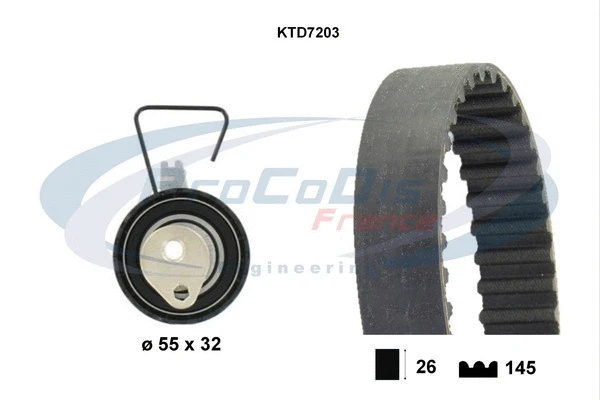 Timing Belt Kit (KTD7203)