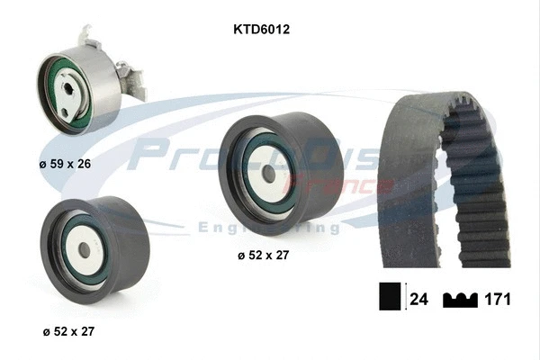 Timing Belt Kit (KTD6012)