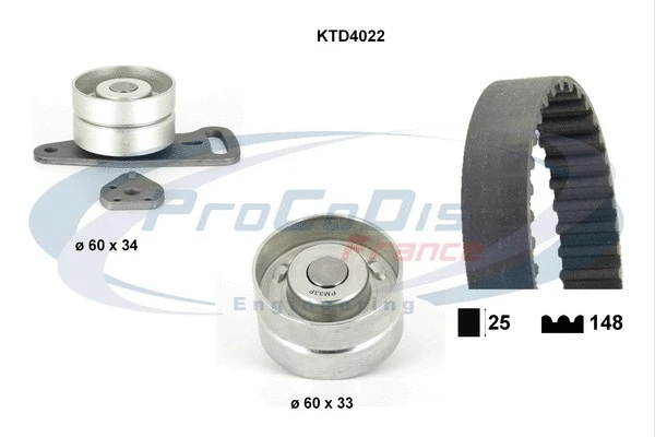 Timing Belt Kit (KTD4022)
