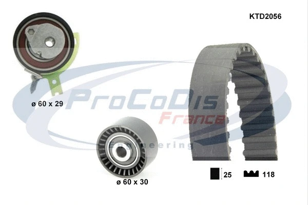 Timing Belt Kit (KTD2056)