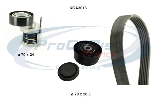 V-Ribbed Belt Set (KGA3013)