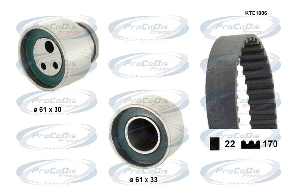 Timing Belt Kit (KTD1006)