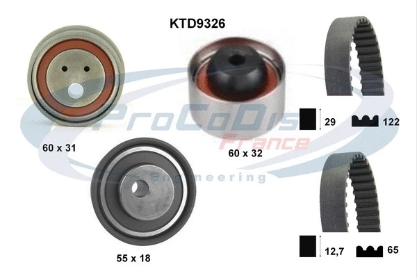 Timing Belt Kit (KTD9326)