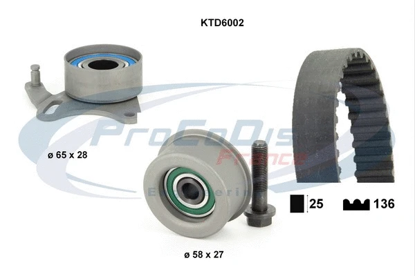 Timing Belt Kit (KTD6002)