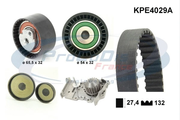 Water Pump & Timing Belt Kit (KPE4029A)