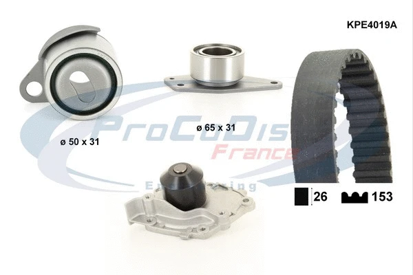 Water Pump & Timing Belt Kit (KPE4019A)