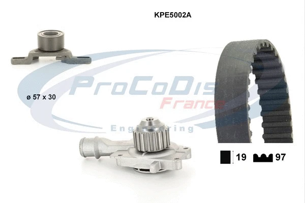Water Pump & Timing Belt Kit (KPE5002A)