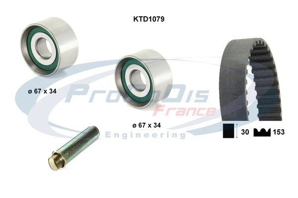 Timing Belt Kit (KTD1079)