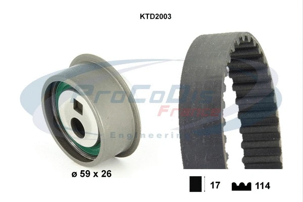 Timing Belt Kit (KTD2003)