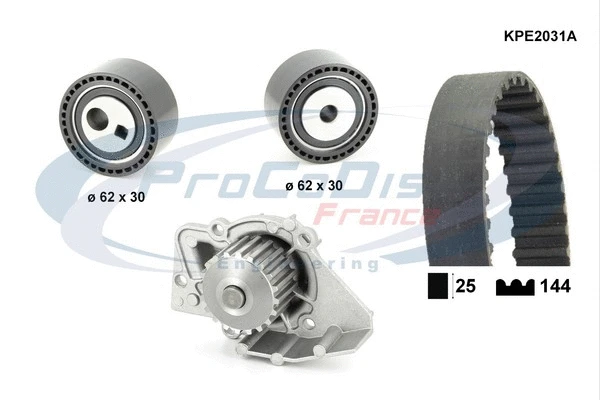 Water Pump & Timing Belt Kit (KPE2031A)