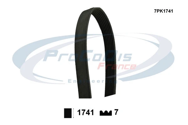 V-Ribbed Belt (7PK1741)