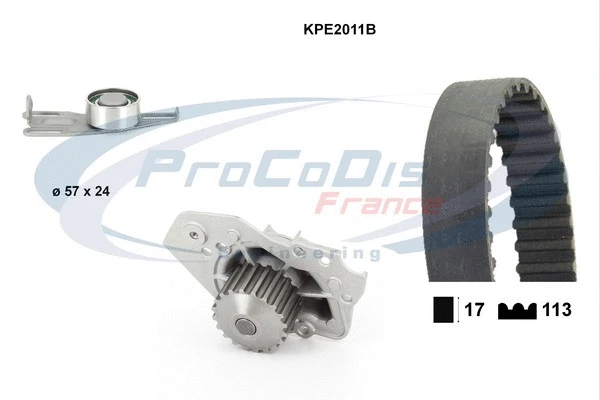 Water Pump & Timing Belt Kit (KPE2011B)