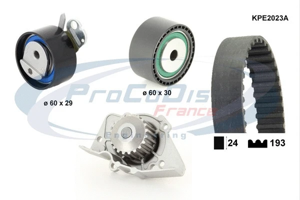 Water Pump & Timing Belt Kit (KPE2023A)