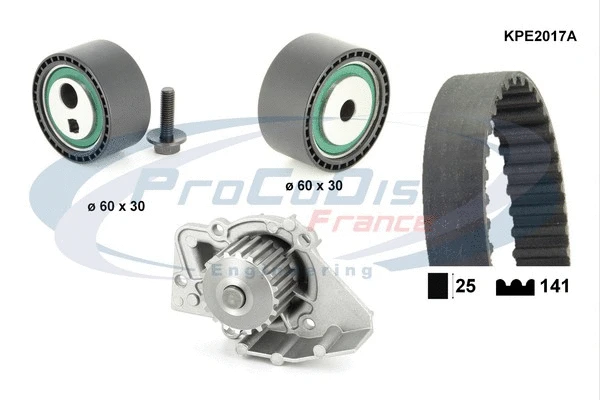 Water Pump & Timing Belt Kit (KPE2017A)
