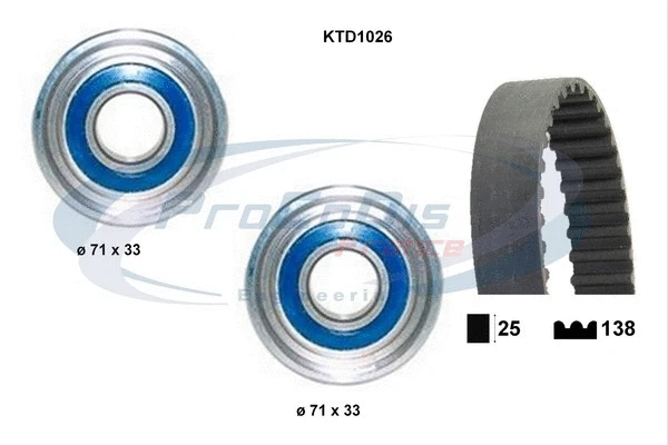 Timing Belt Kit (KTD1026)