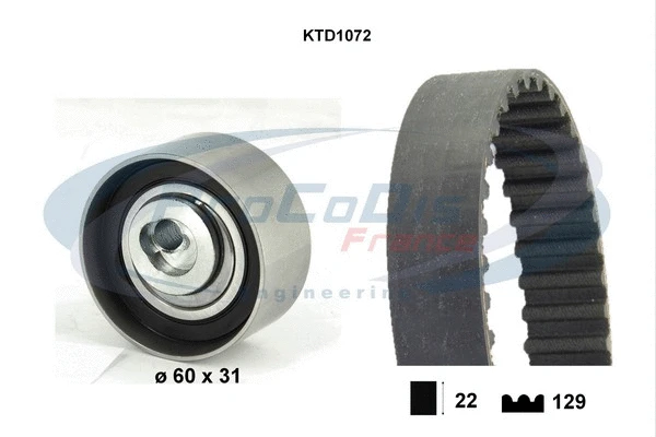 Timing Belt Kit (KTD1072)