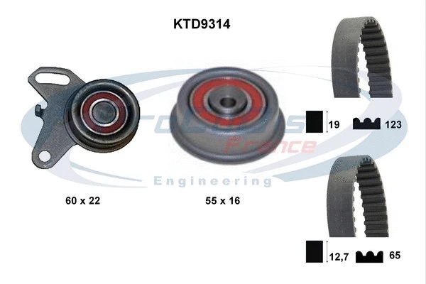 Timing Belt Kit (KTD9314)