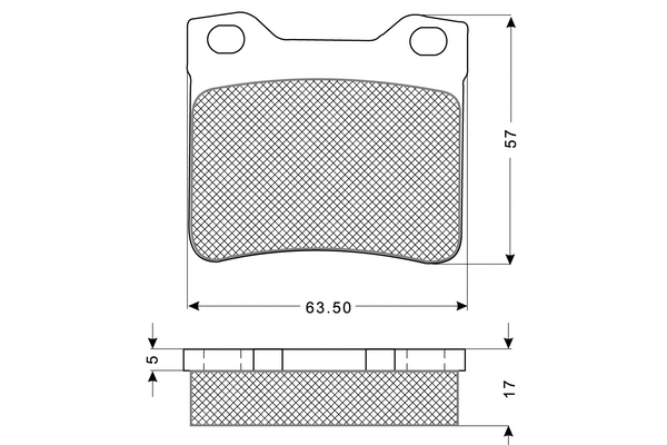 Brake Pad Set, disc brake (PF1194)
