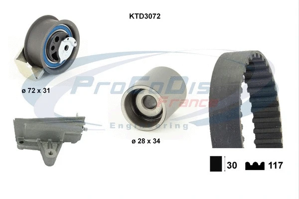 Timing Belt Kit (KTD3072)