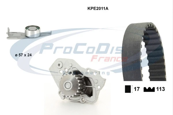 Water Pump & Timing Belt Kit (KPE2011A)