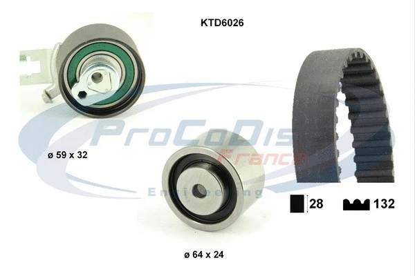 Timing Belt Kit (KTD6026)