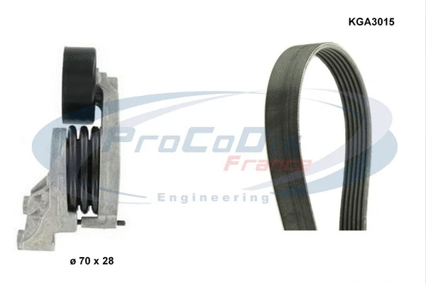 V-Ribbed Belt Set (KGA3015)