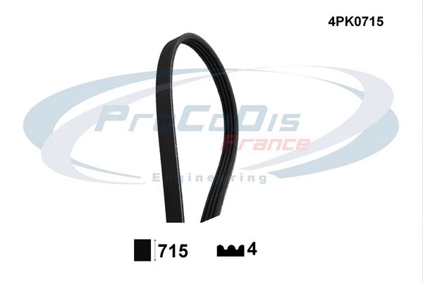 V-Ribbed Belt (4PK0715)