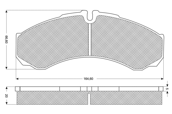 Brake Pad Set, disc brake (PF1111)