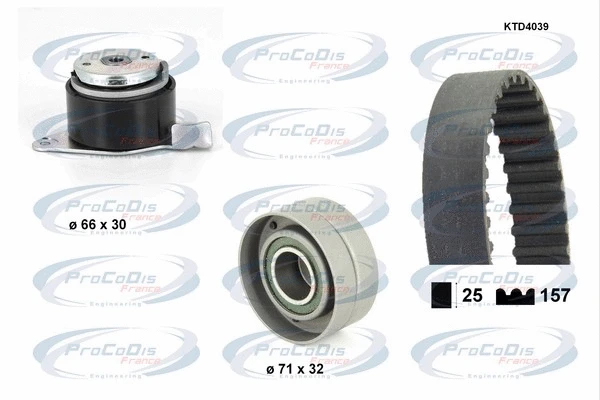 Timing Belt Kit (KTD4039)