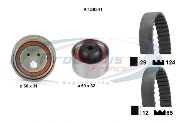 Timing Belt Kit (KTD9341)