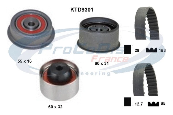 Timing Belt Kit (KTD9301)