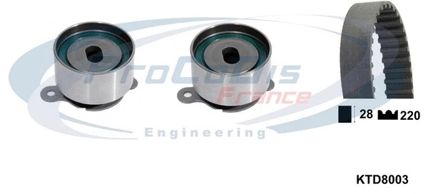 Timing Belt Kit (KTD8003)