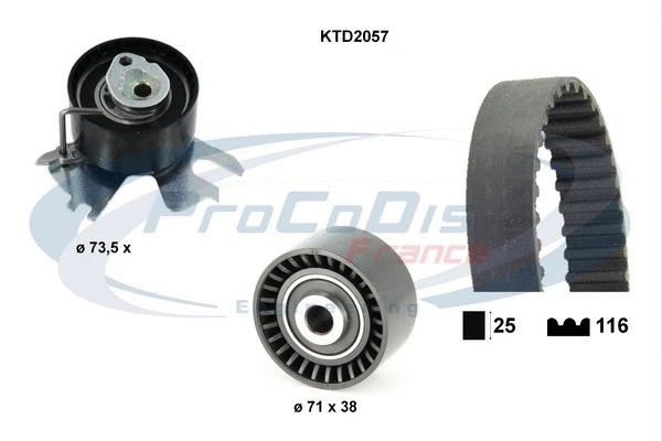 Timing Belt Kit (KTD2057)