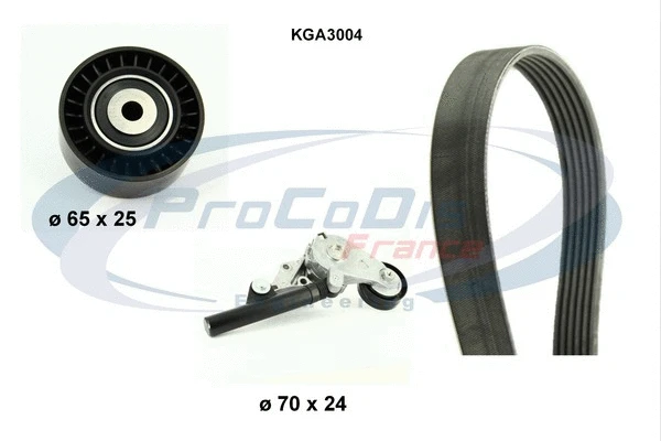 V-Ribbed Belt Set (KGA3004)