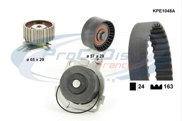 Water Pump & Timing Belt Kit (KPE1048A)