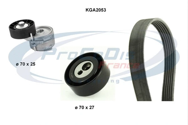 V-Ribbed Belt Set (KGA2053)