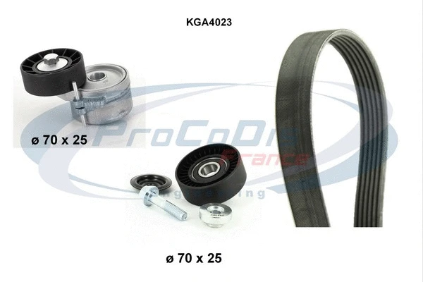 V-Ribbed Belt Set (KGA4023)