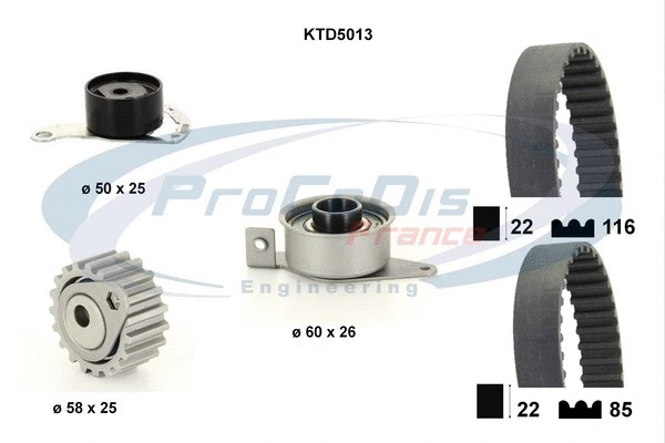 Timing Belt Kit (KTD5013)